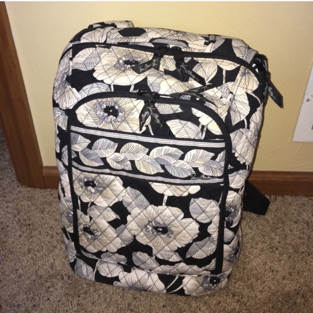 Vera Bradley Laptop Backpack - Camellia Print